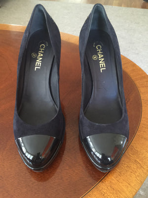 Authentic Chanel Pumps-New Neu Glamour | Preloved Designer Jewelry, Shoes &amp; Handbags.