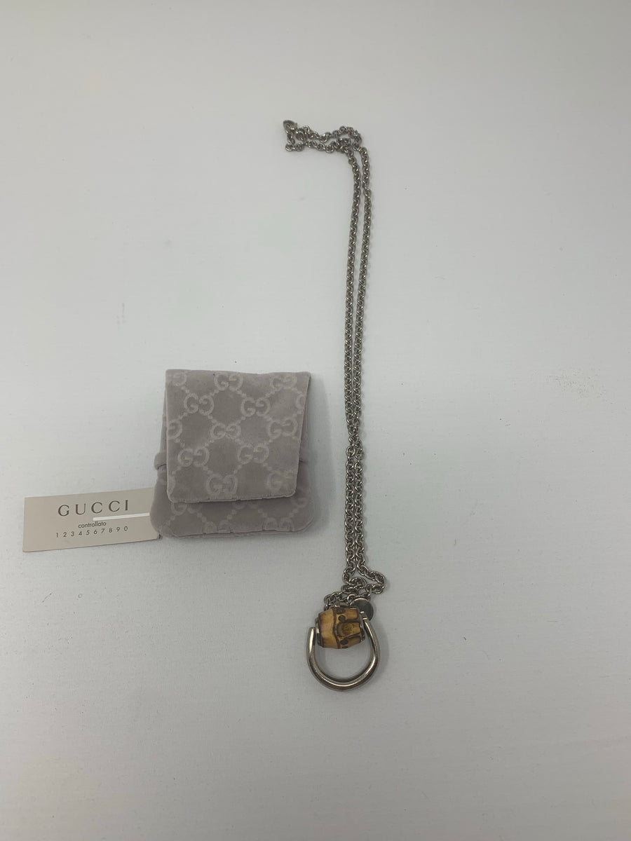 Gucci Bamboo Horsebit Necklace!-New Neu Glamour | Preloved Designer Jewelry, Shoes &amp; Handbags.