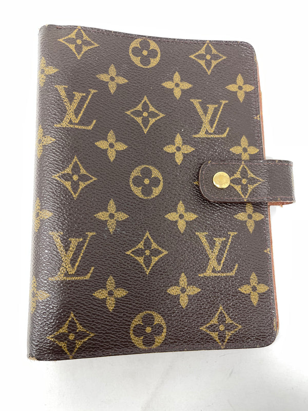 LOUIS VUITTON MEDIUM (MM) AGENDA, FLIP THROUGH