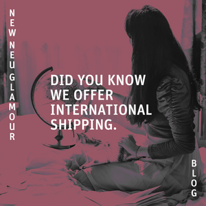 We Ship Internationally!