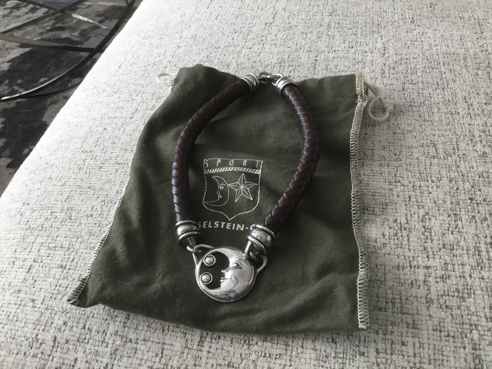 Kieselstein-Cord Sterling Silver Choker Necklace!