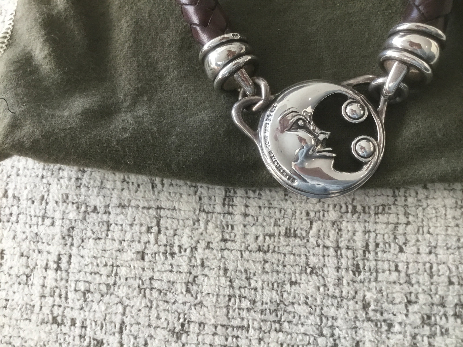 Kieselstein-Cord Sterling Silver Choker Necklace!