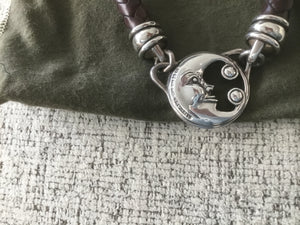 Kieselstein-Cord Sterling Silver Choker Necklace!