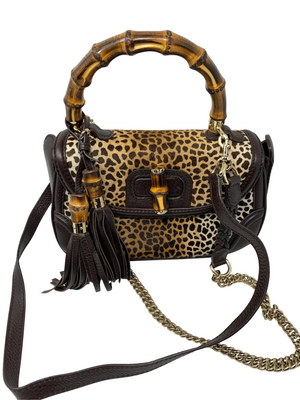 Gucci Bamboo and Pony Hair Bag!