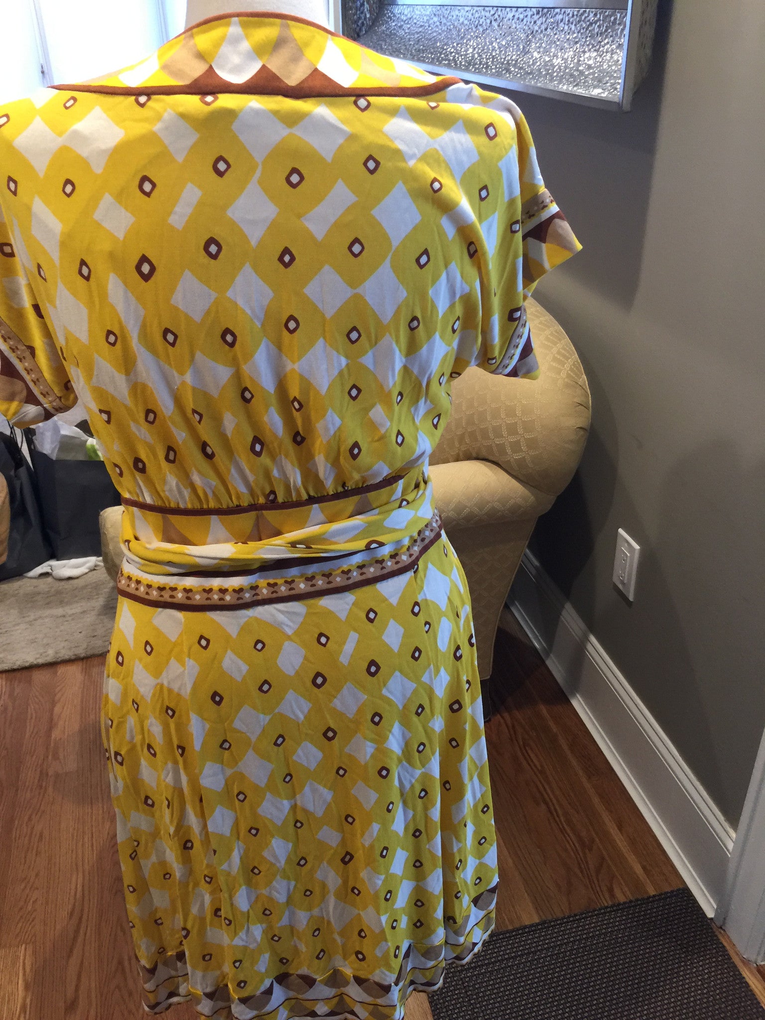 NWT Diane von Furstenberg Wrap Dress-New Neu Glamour | Preloved Designer Jewelry, Shoes &amp; Handbags.