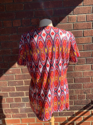 Tory Burch sequin pattern t-shirt-New Neu Glamour | Preloved Designer Jewelry, Shoes &amp; Handbags.