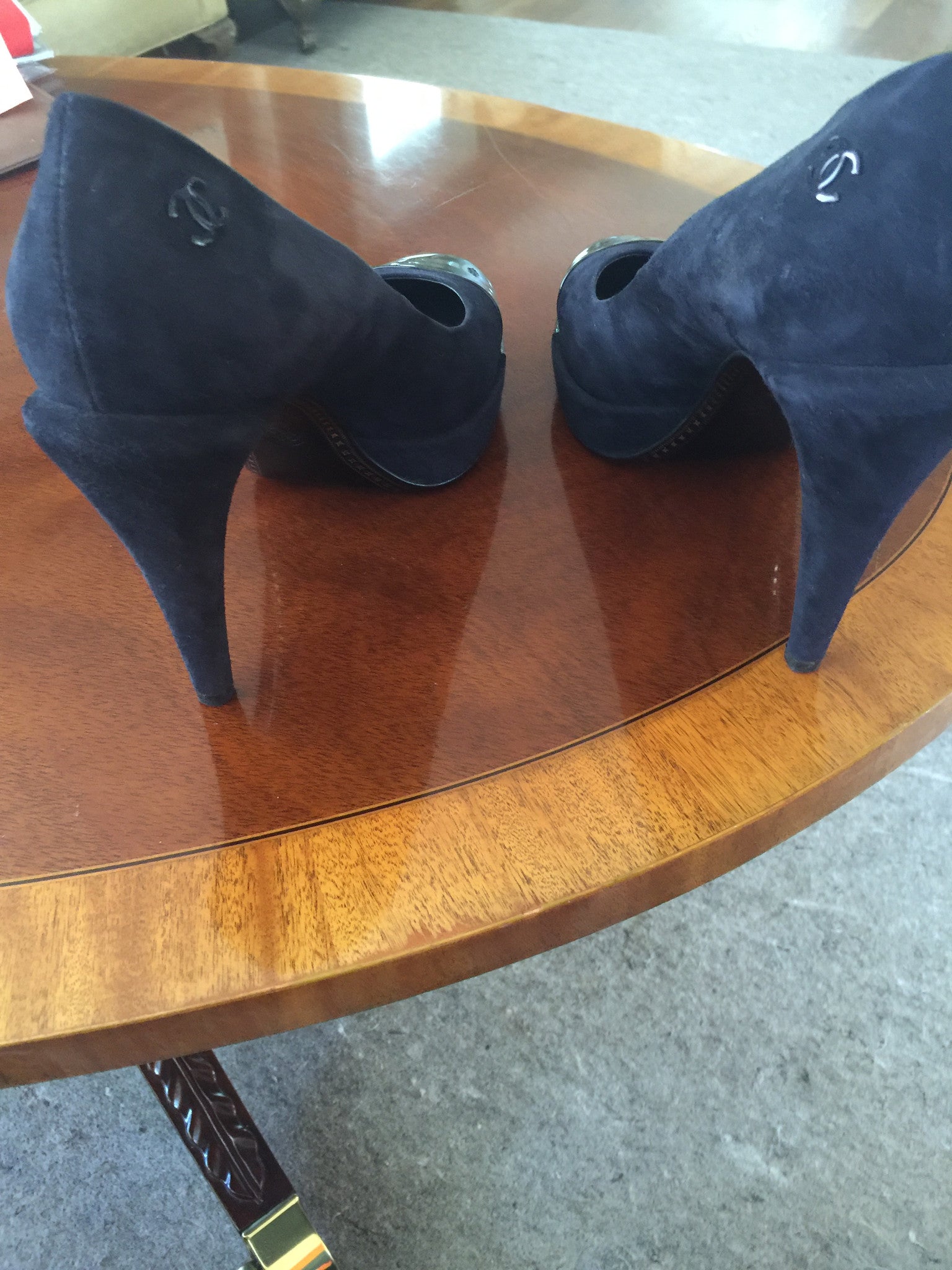 Authentic Chanel Pumps-New Neu Glamour | Preloved Designer Jewelry, Shoes &amp; Handbags.