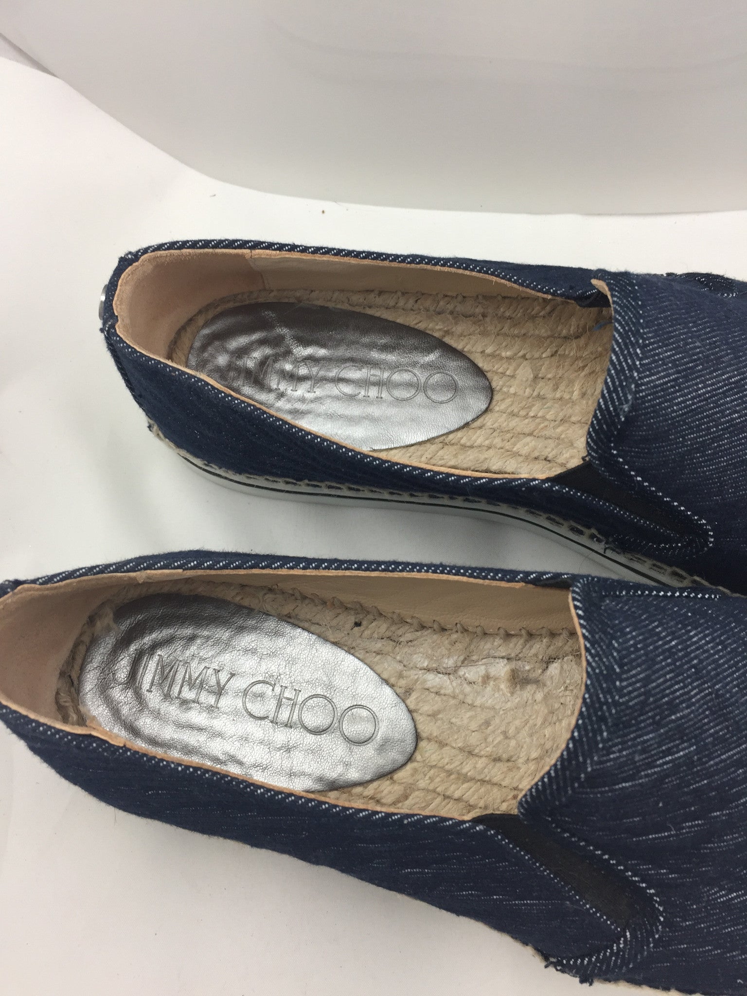 Jimmy Choo Espadrille Sneakers-New Neu Glamour | Preloved Designer Jewelry, Shoes &amp; Handbags.