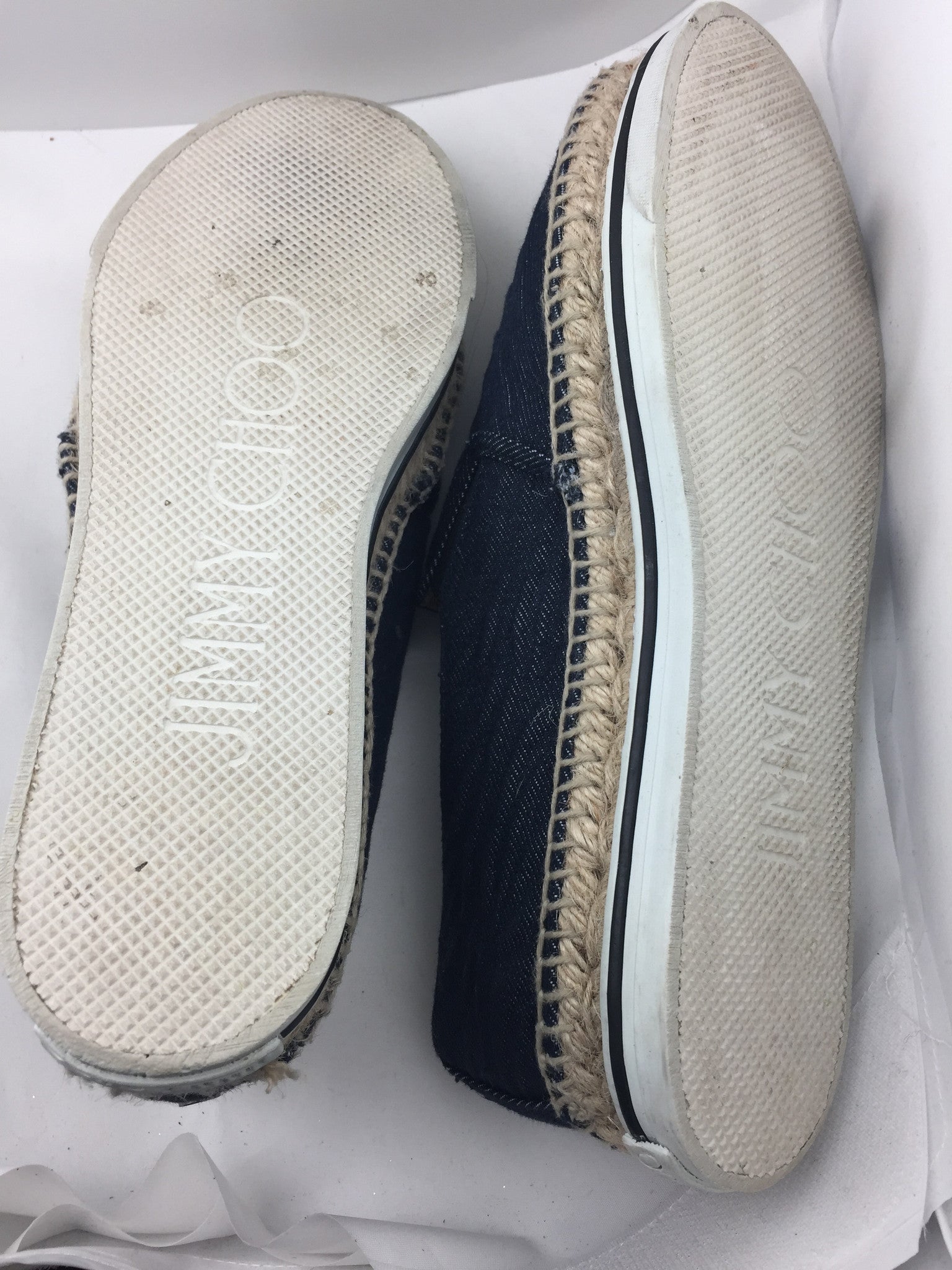 Jimmy Choo Espadrille Sneakers-New Neu Glamour | Preloved Designer Jewelry, Shoes &amp; Handbags.