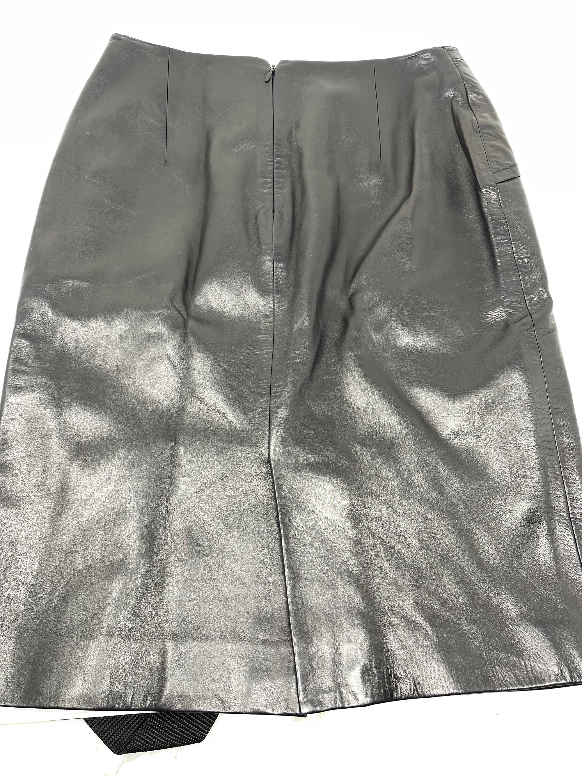 Valentino Leather Skirt!-New Neu Glamour | Preloved Designer Jewelry, Shoes &amp; Handbags.