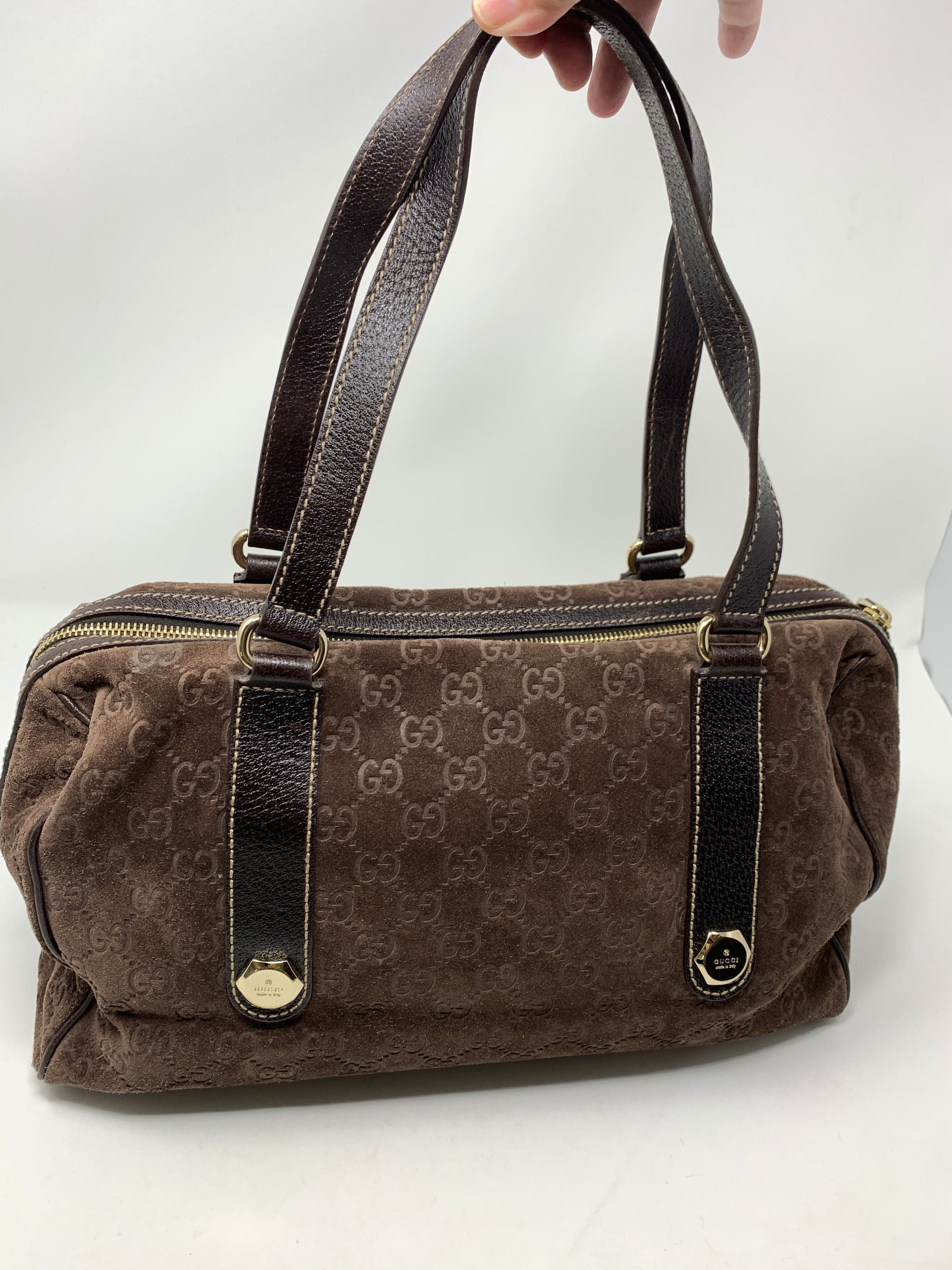 Gucci GG Supreme Bowler Bag!-New Neu Glamour | Preloved Designer Jewelry, Shoes &amp; Handbags.