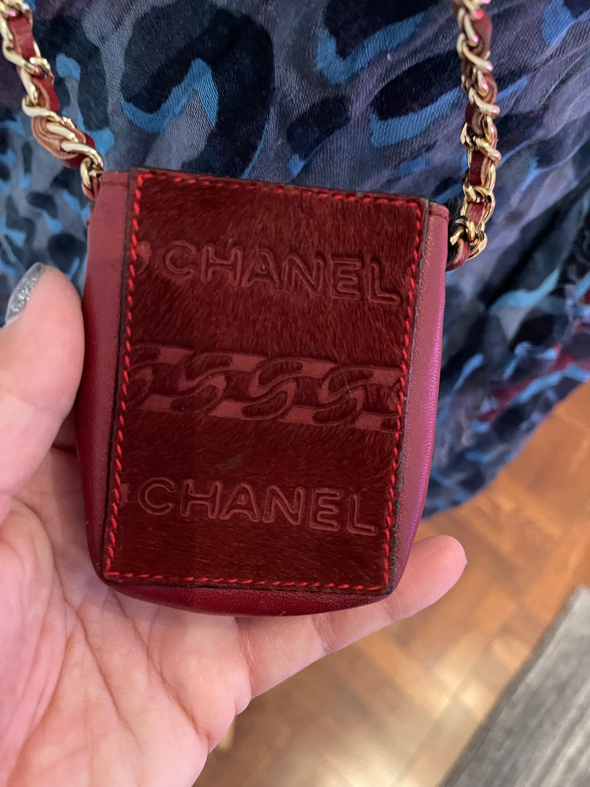 Chanel CC Chain Mini Shoulder Necklace Pochette