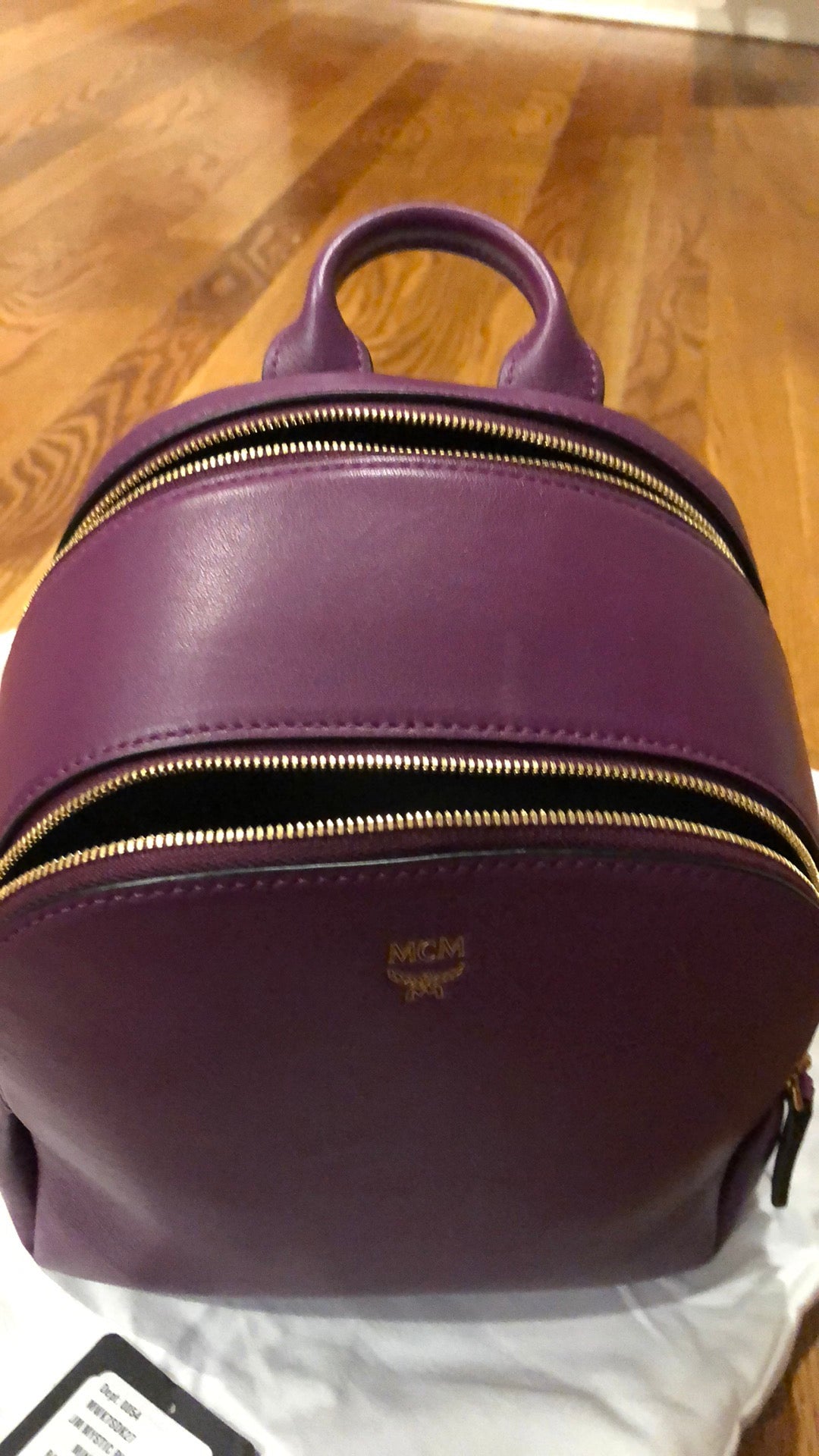 MCM Mystic Purple Backpack!-New Neu Glamour | Preloved Designer Jewelry, Shoes &amp; Handbags.