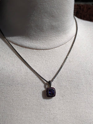 David Yurman Châtelaine Pendant Necklace with Amethyst | Bloomingdale's