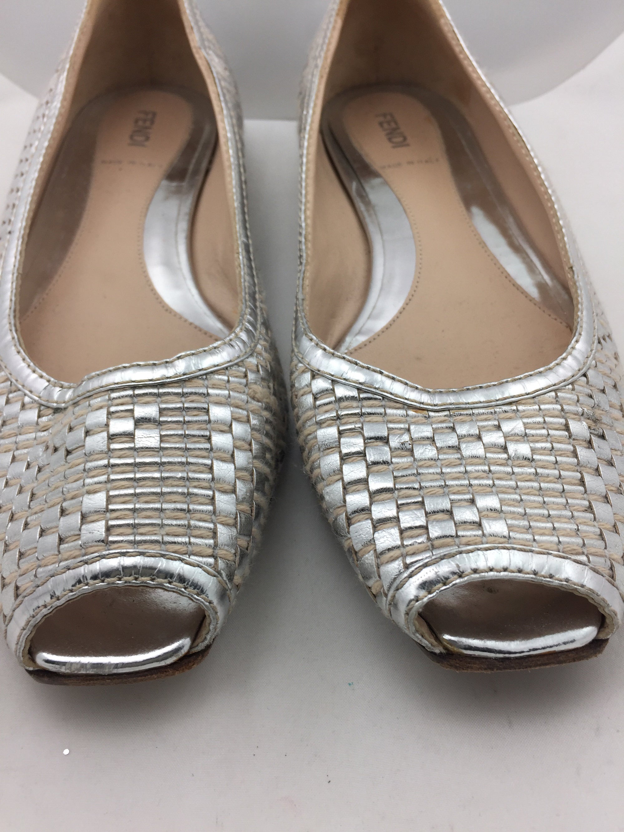 Fendi Flats!-New Neu Glamour | Preloved Designer Jewelry, Shoes &amp; Handbags.