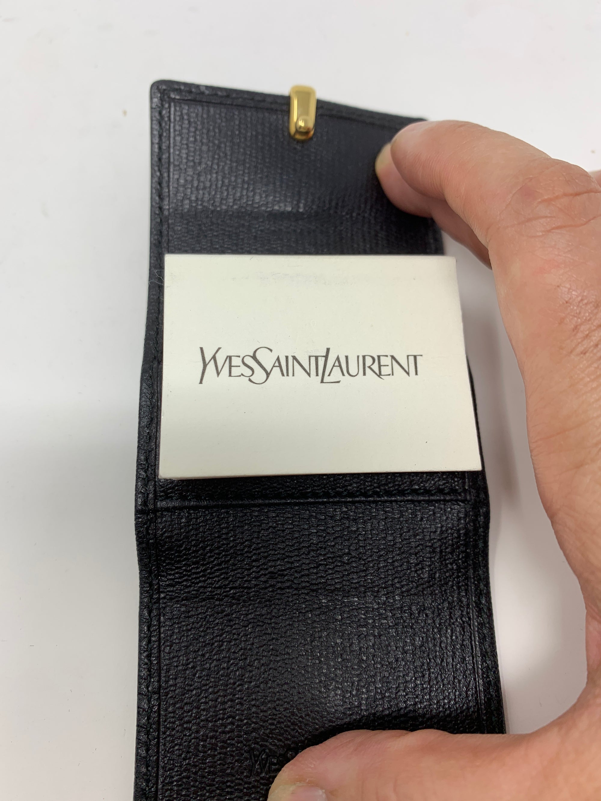 Yves St. Laurent Sticky Note Wallet!-New Neu Glamour | Preloved Designer Jewelry, Shoes &amp; Handbags.