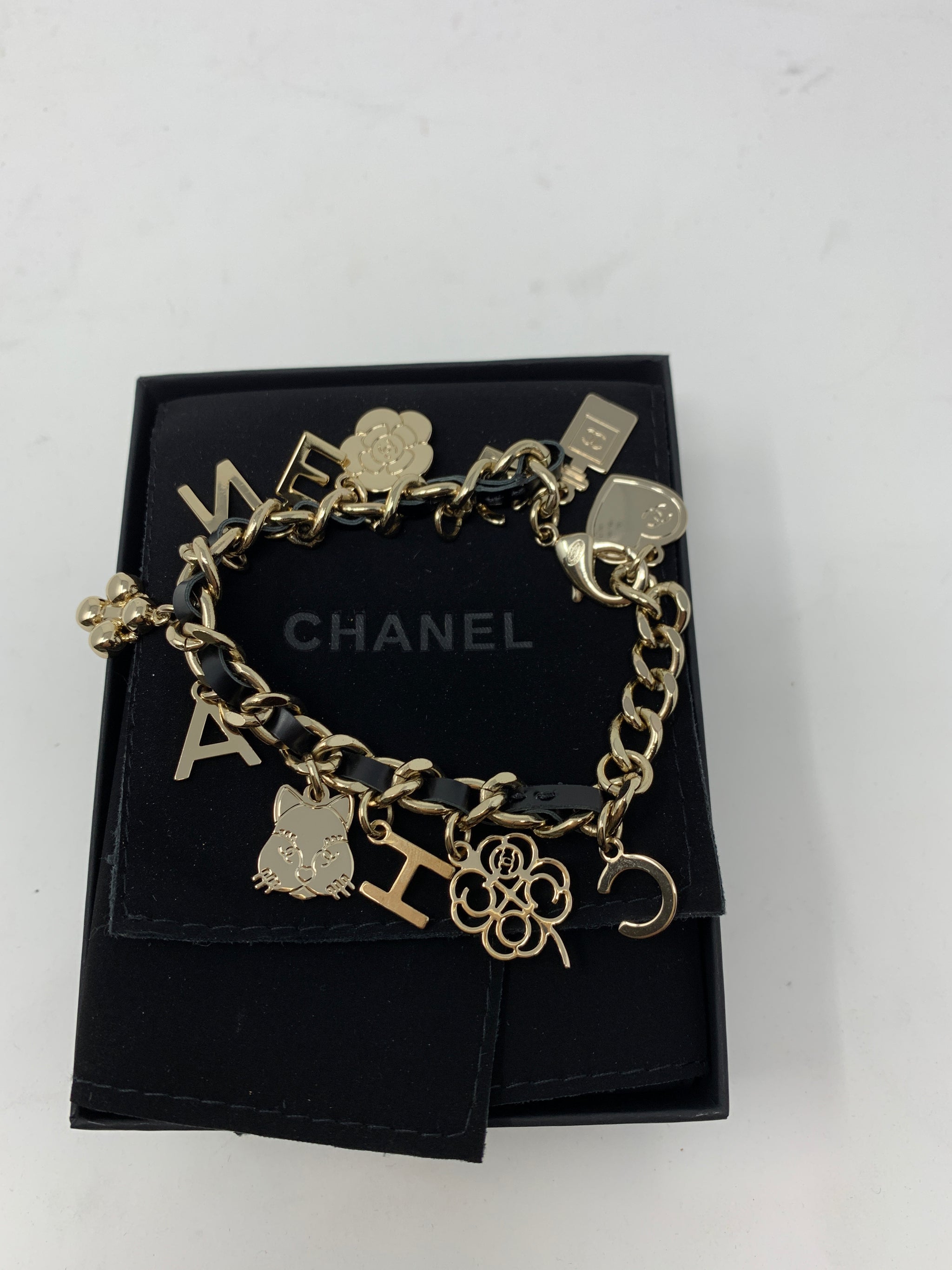 Small Link Necklace with Vintage Chanel Charms – Accent's Novato