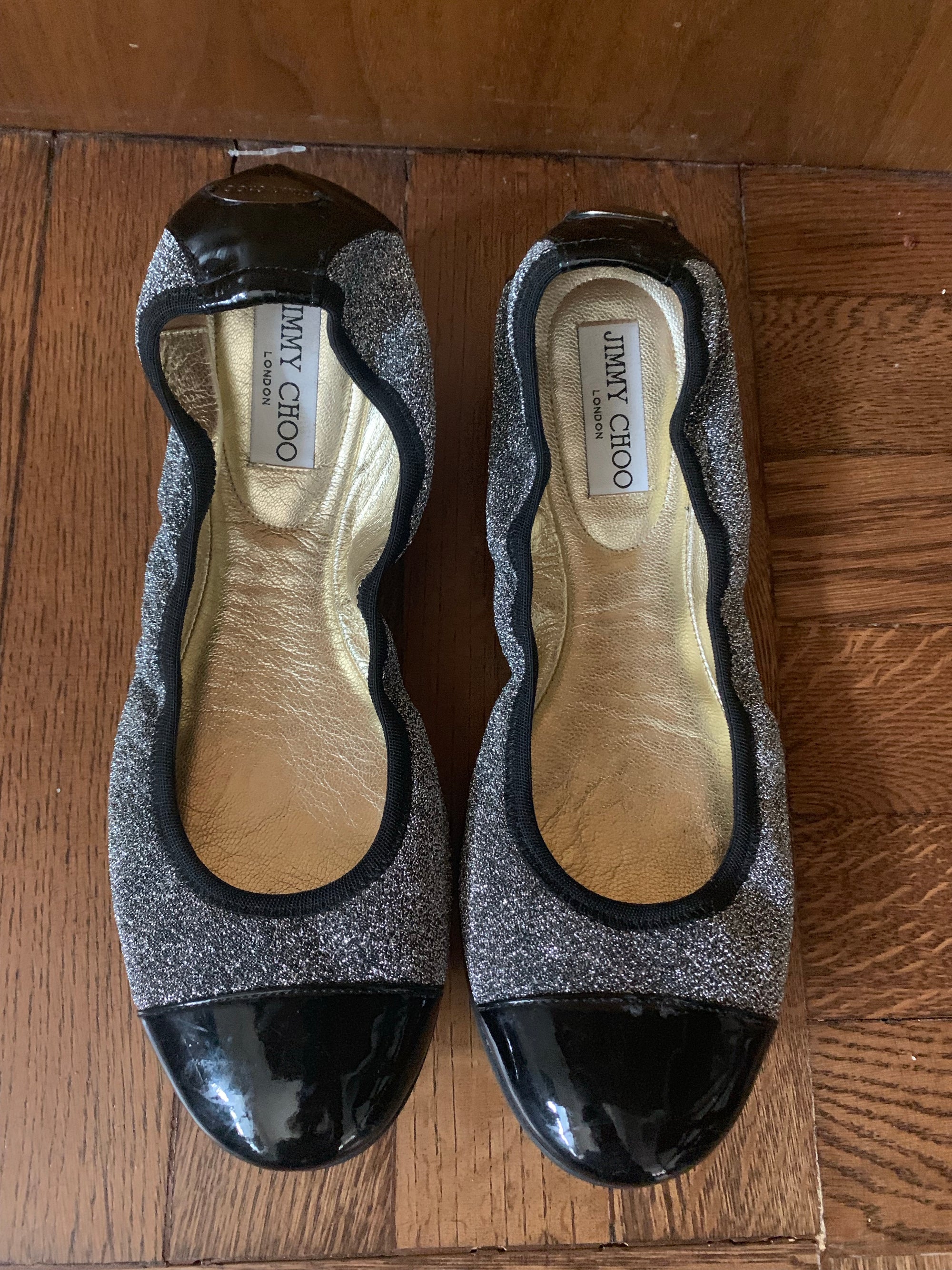 Jimmy Choo Flats-New Neu Glamour | Preloved Designer Jewelry, Shoes &amp; Handbags.