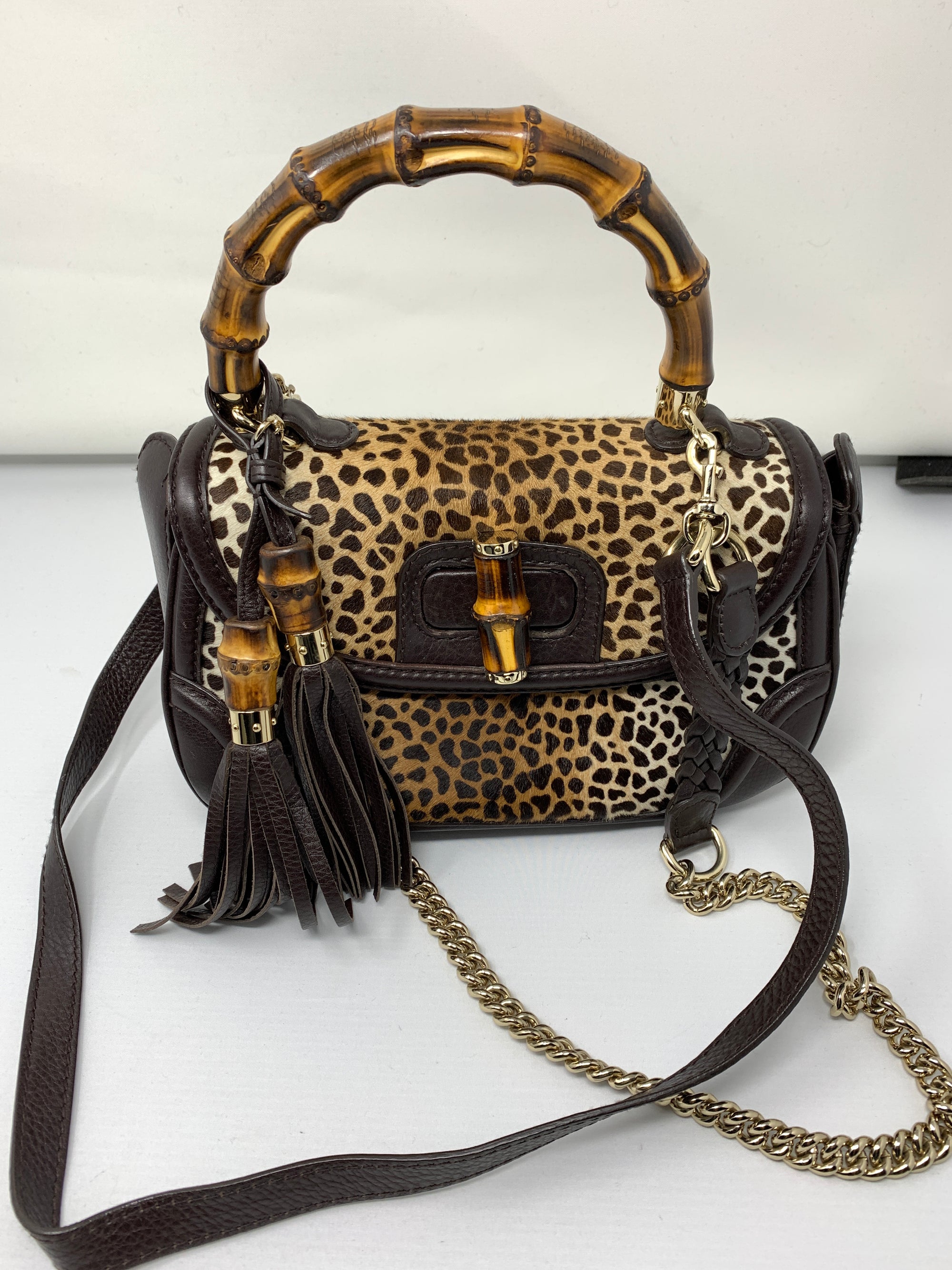 Gucci Bamboo and Pony Hair Bag!-New Neu Glamour | Preloved Designer Jewelry, Shoes &amp; Handbags.