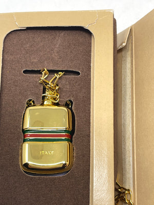 Gucci Perfume Bottle Necklace!
