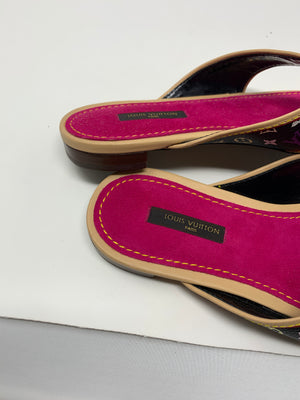 Louis Vuitton Thong Sandals!-New Neu Glamour | Preloved Designer Jewelry, Shoes &amp; Handbags.