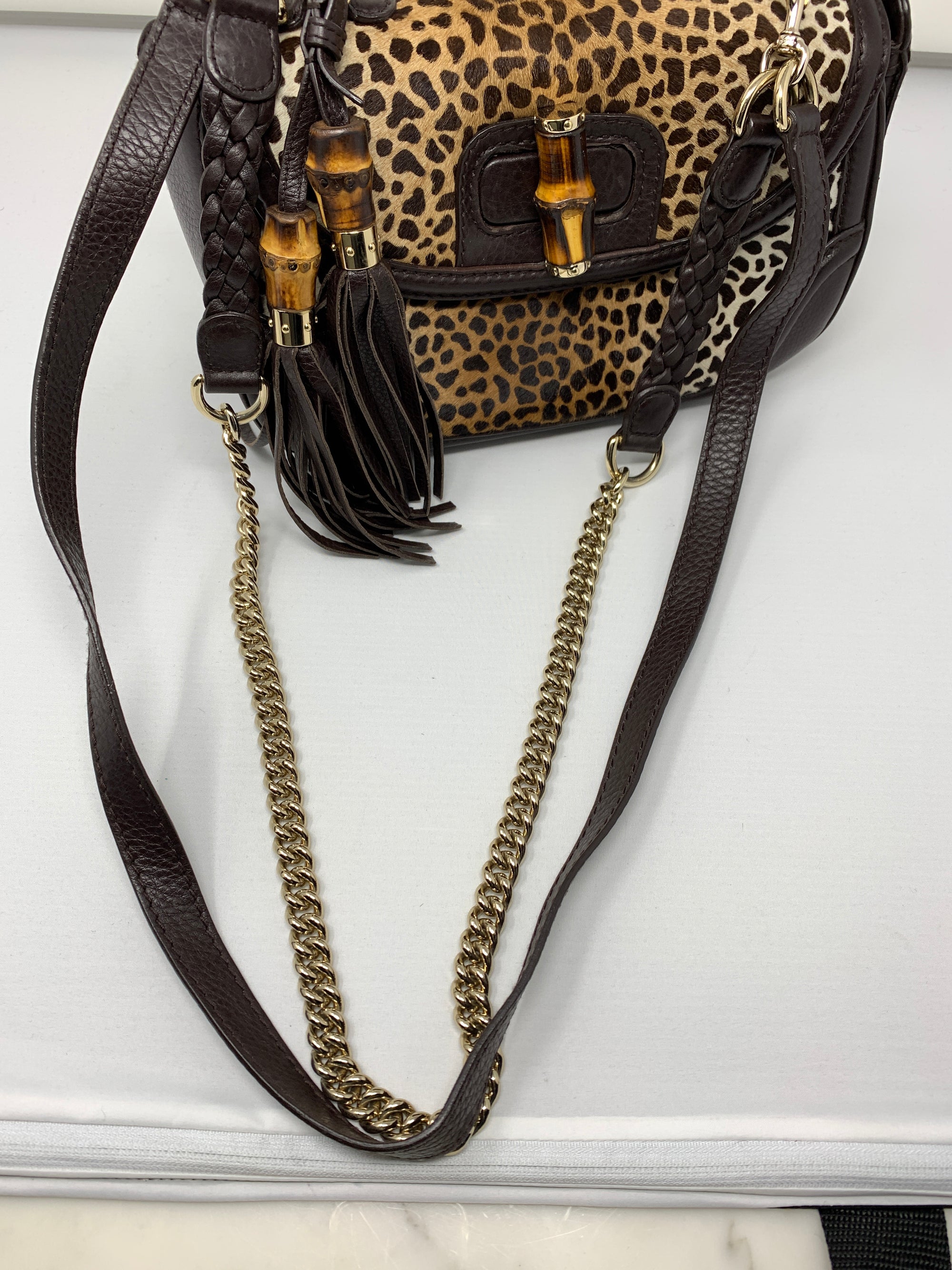 Gucci Bamboo and Pony Hair Bag!-New Neu Glamour | Preloved Designer Jewelry, Shoes &amp; Handbags.