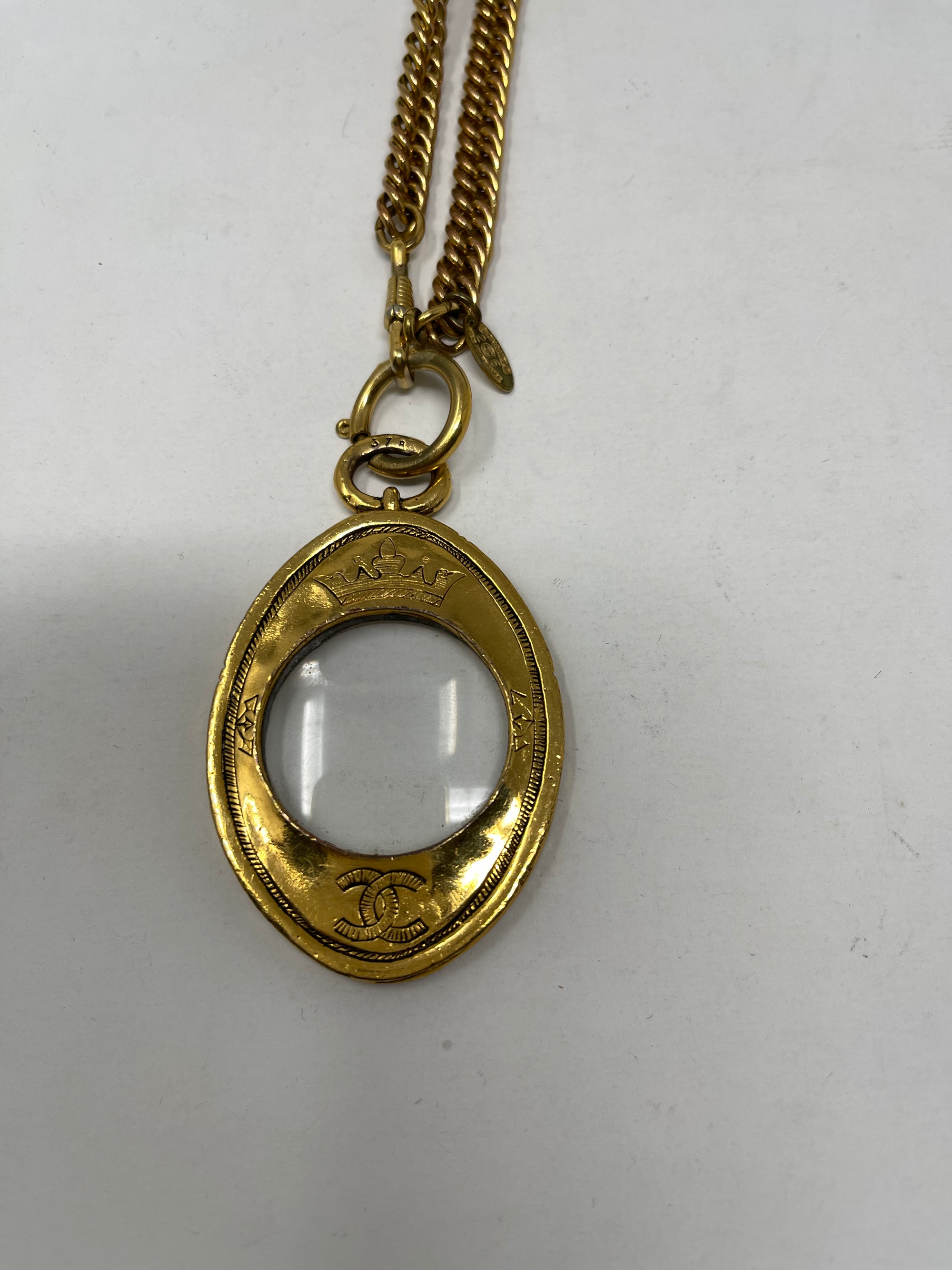 Chanel Magnifying Glass Necklace!