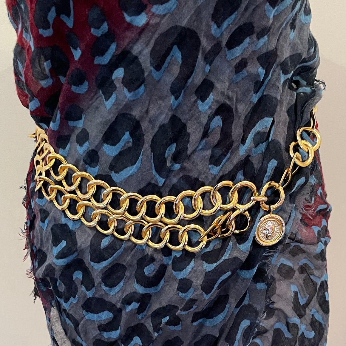 Chanel Gold Circle Link Belt w/ Chanel Medallion!