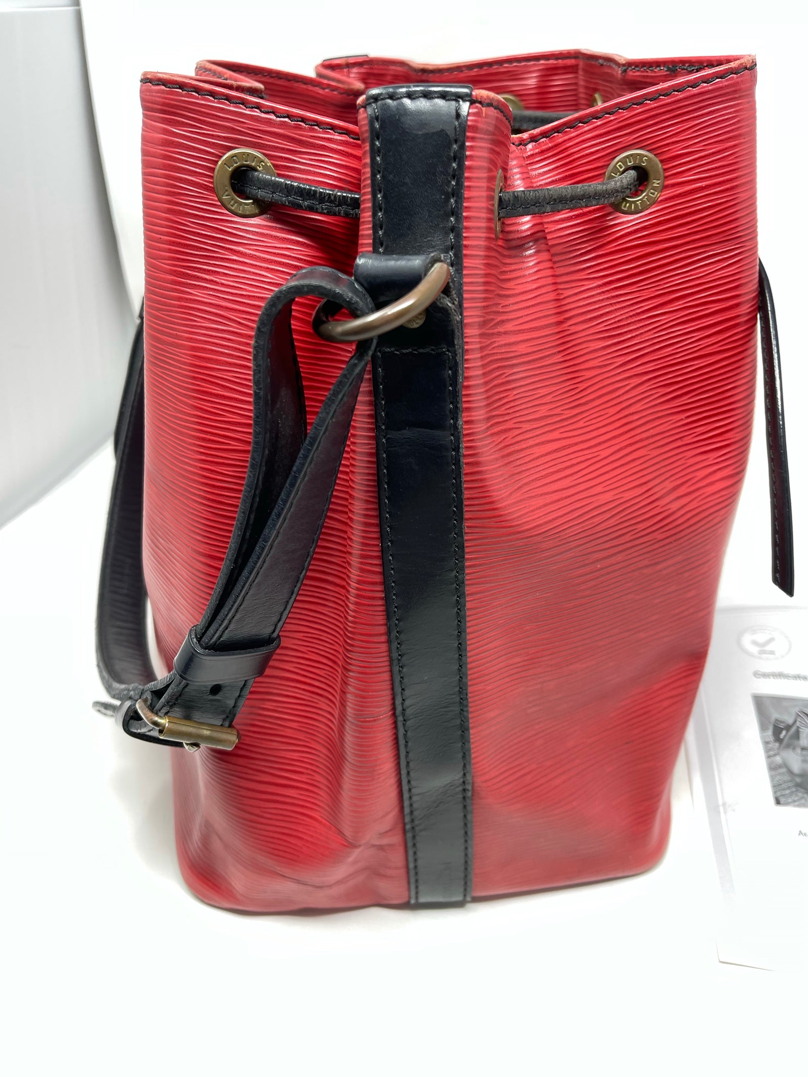 Louis Vuitton Epi Leather Noe Bucket Bag!