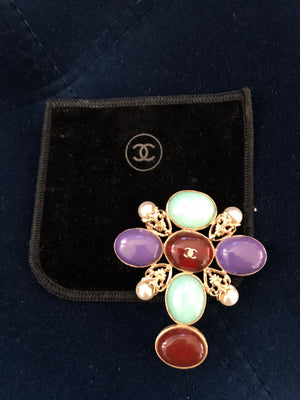 Chanel Brooch-New Neu Glamour | Preloved Designer Jewelry, Shoes &amp; Handbags.