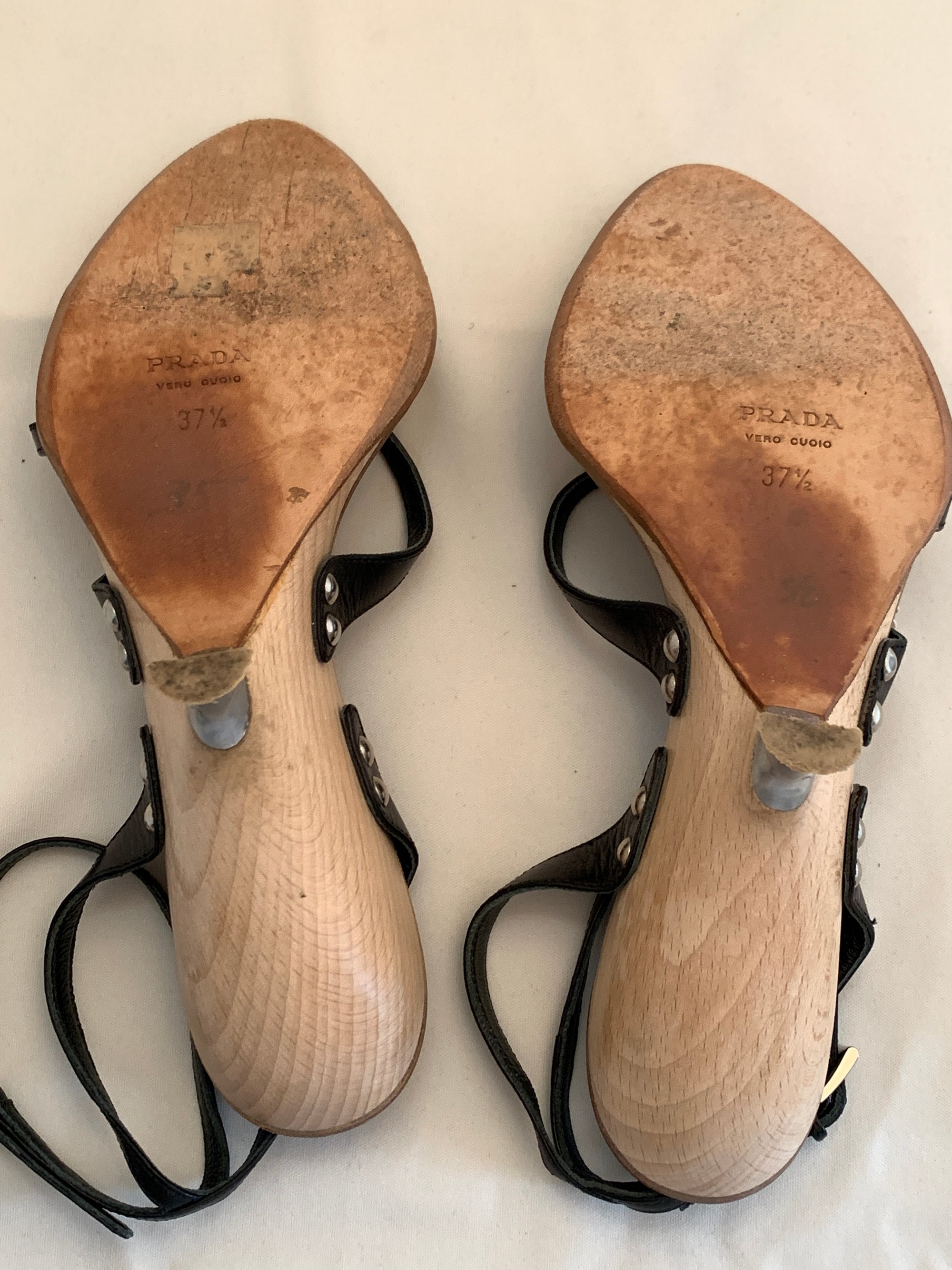 Prada Sandals!-New Neu Glamour | Preloved Designer Jewelry, Shoes &amp; Handbags.