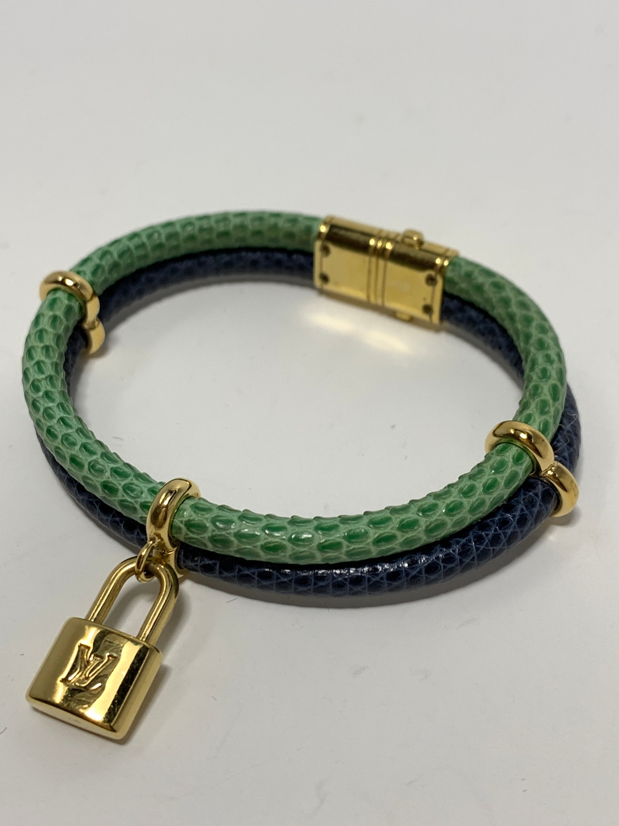 Louis Vuitton Snake Skin Bracelet