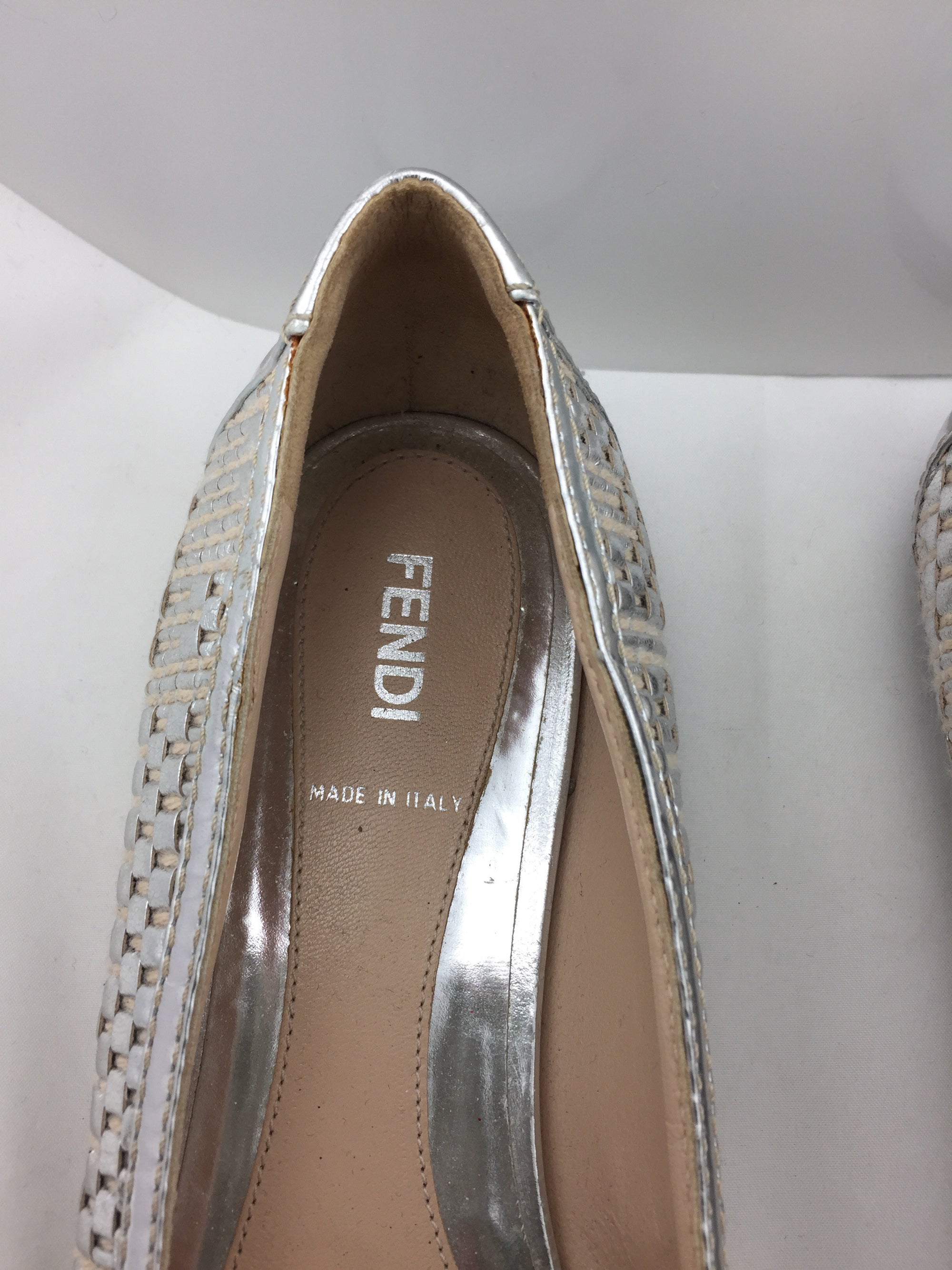 Fendi Flats!-New Neu Glamour | Preloved Designer Jewelry, Shoes &amp; Handbags.