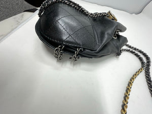 Gabrielle bucket leather crossbody bag Chanel Beige in Leather