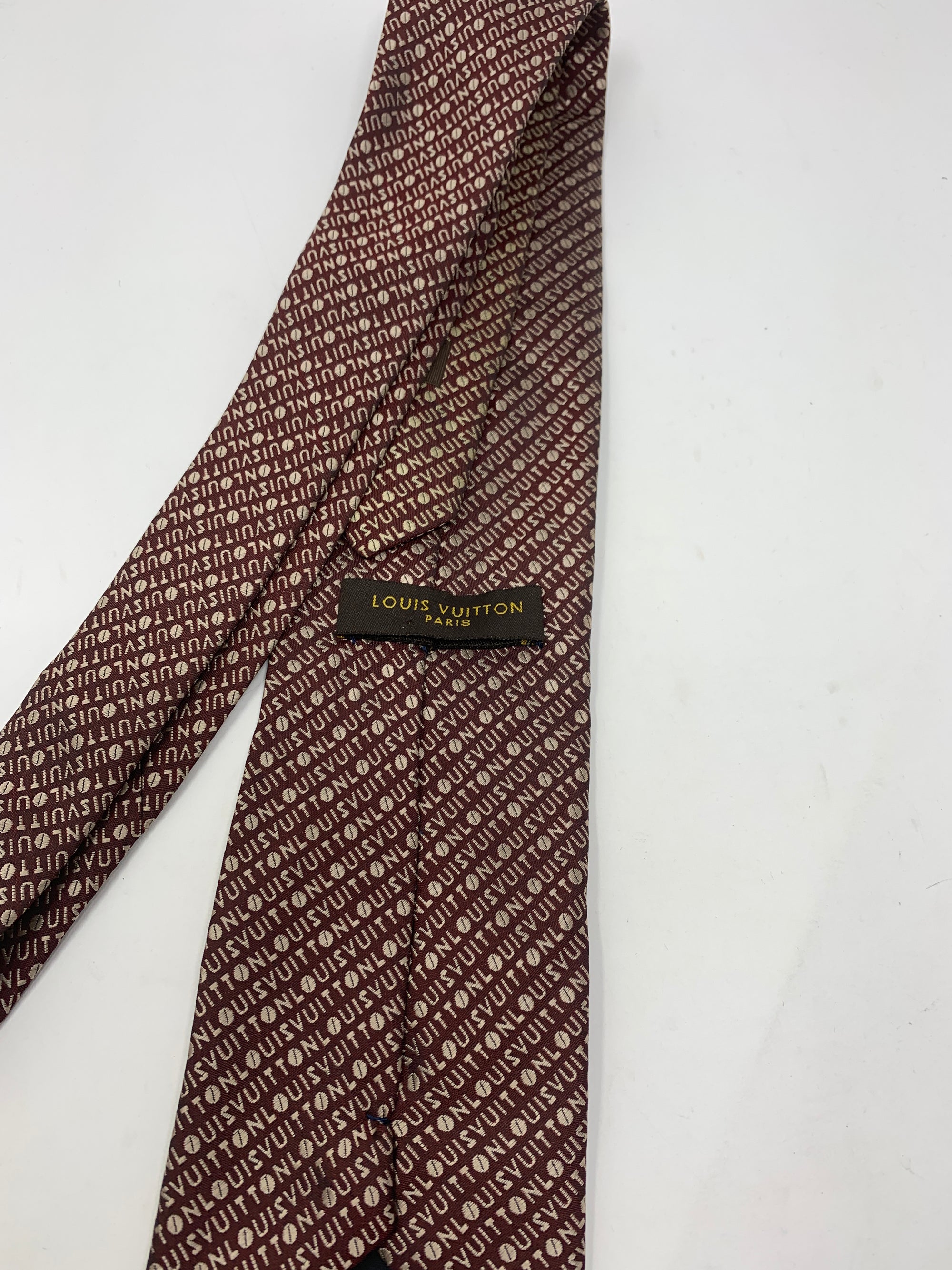 Louis Vuitton Tie!-New Neu Glamour | Preloved Designer Jewelry, Shoes &amp; Handbags.