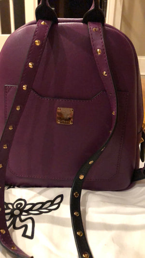 MCM Mystic Purple Backpack!-New Neu Glamour | Preloved Designer Jewelry, Shoes &amp; Handbags.