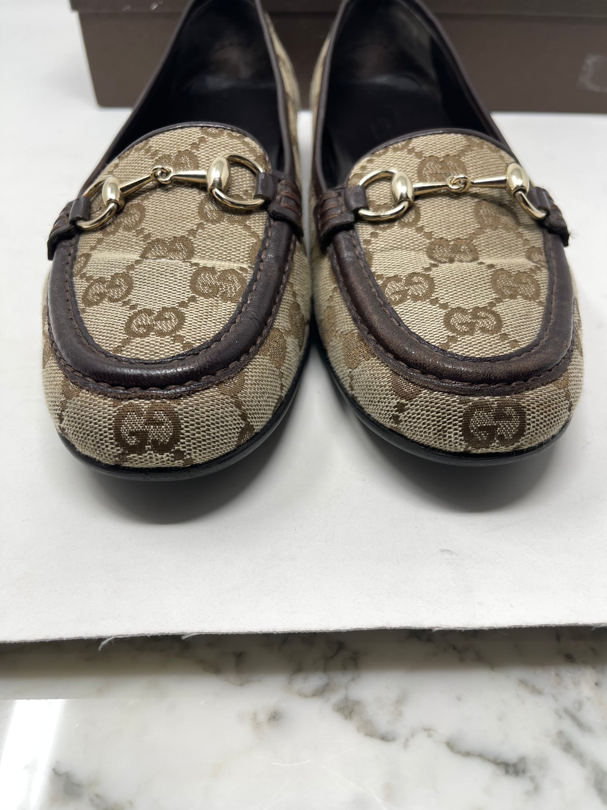 Gucci Labrador Nylon GG monogram Loafers!