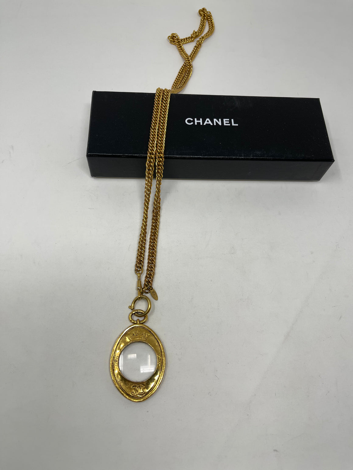 Chanel Magnifying Glass Necklace!
