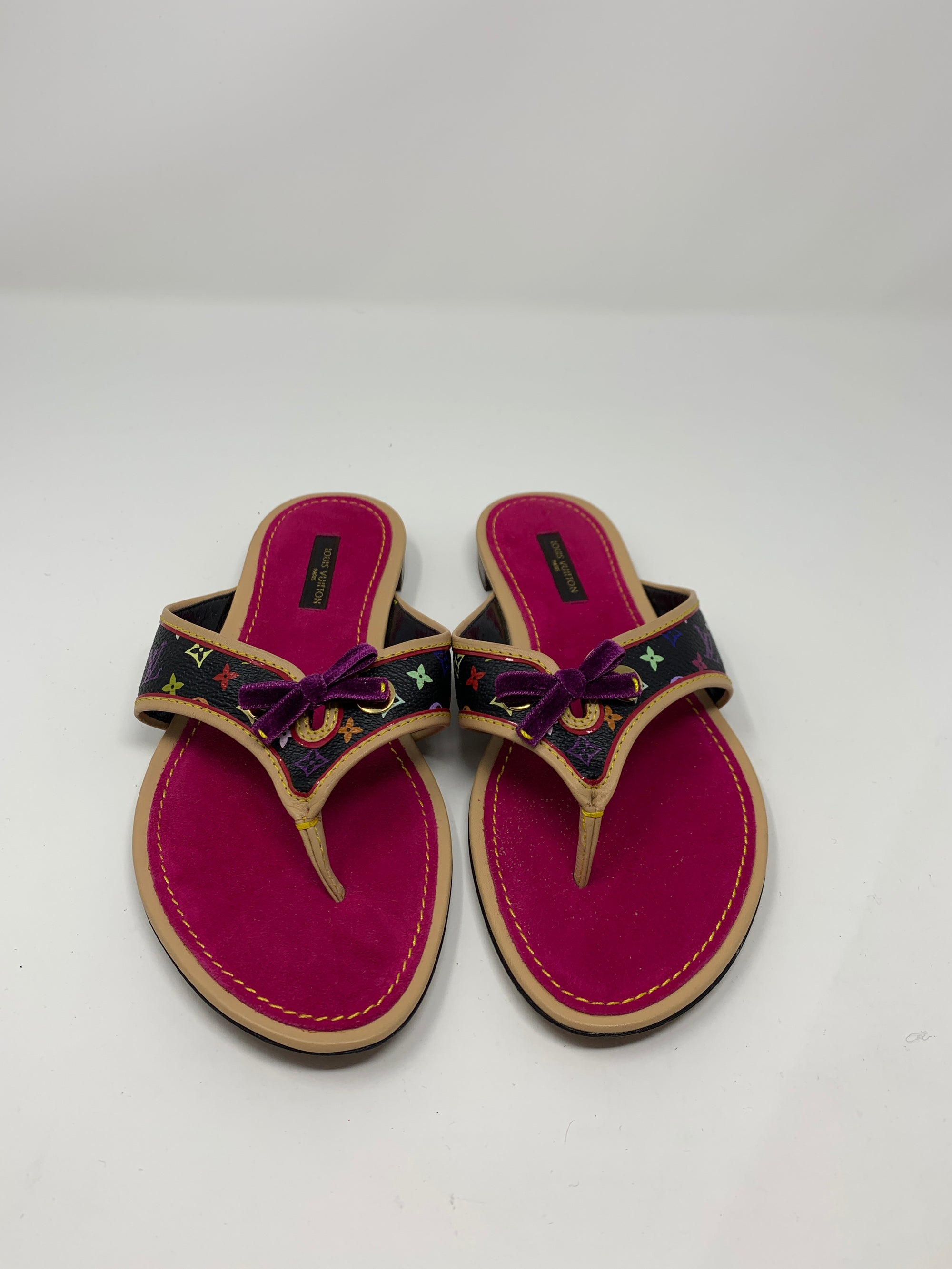 Louis Vuitton Thong Sandals!-New Neu Glamour | Preloved Designer Jewelry, Shoes &amp; Handbags.