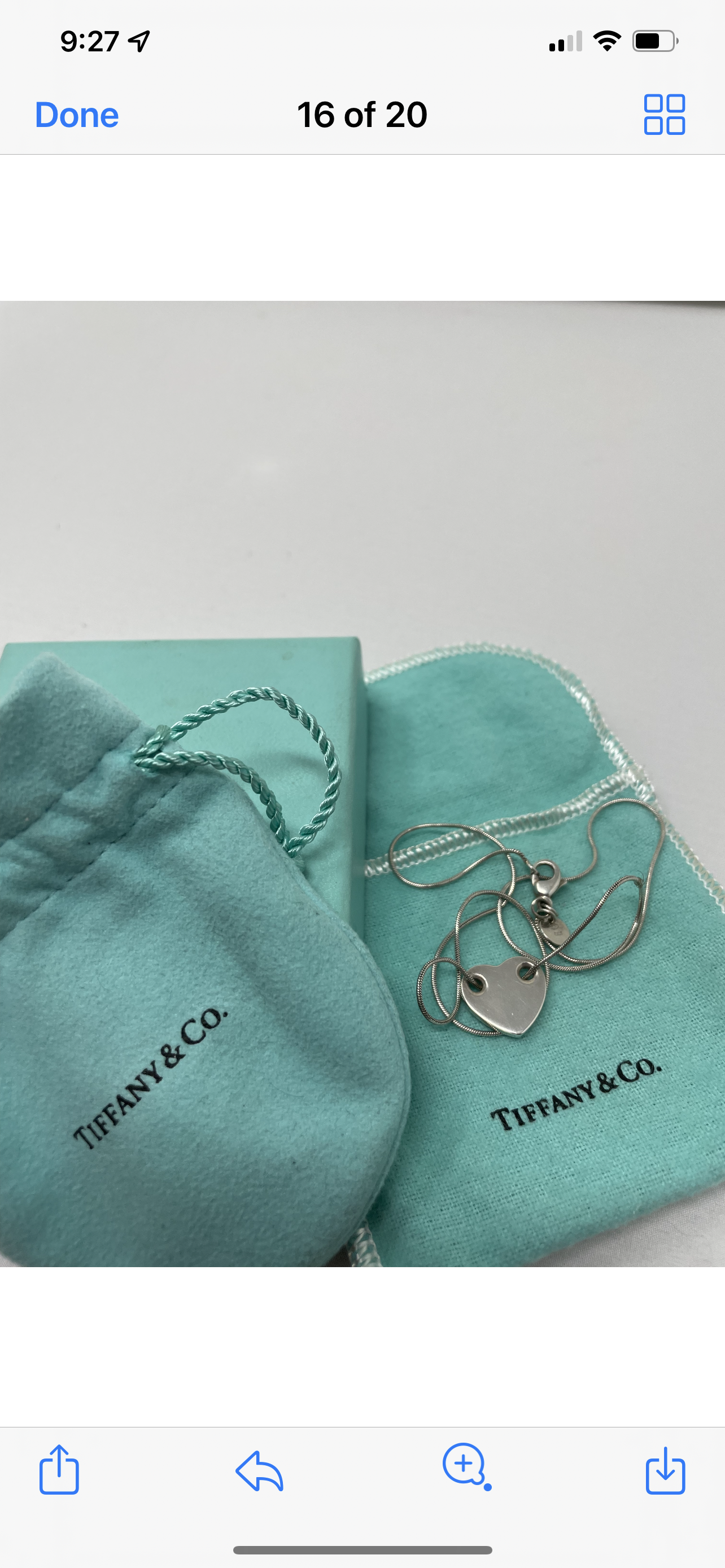 Tiffany Heart Necklace!