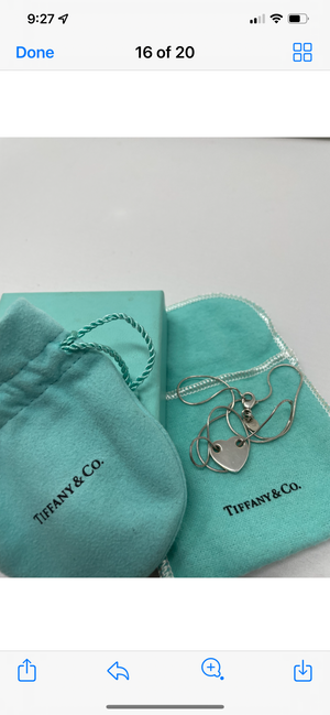 Tiffany Heart Necklace!